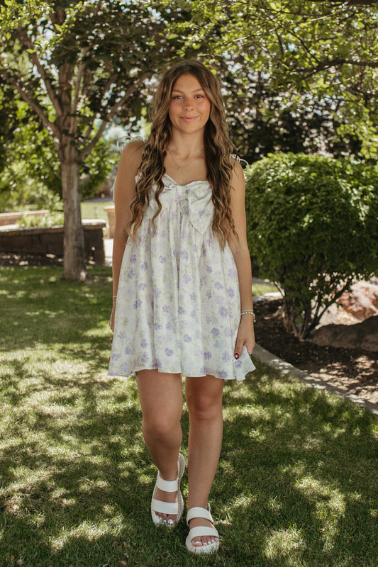THE LAVENDER BLOOM BABYDOLL DRESS