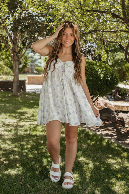 THE LAVENDER BLOOM BABYDOLL DRESS