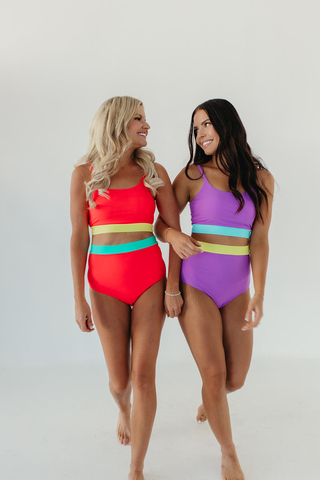 PIER 49 SWIM BOTTOM IN ELECTRIC PURPLE BY PINK DESERT