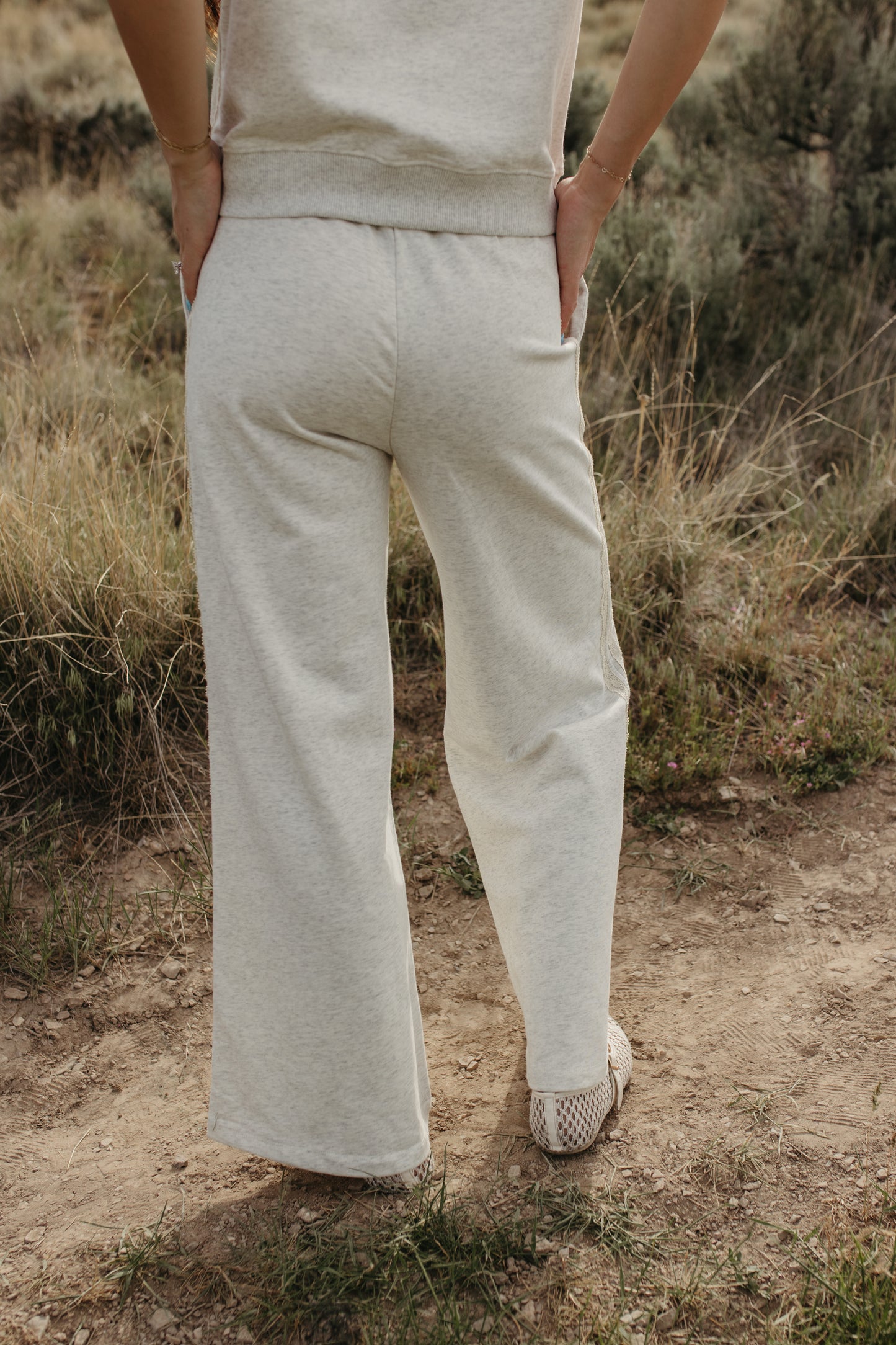 THE KAIA LACE STRIPED BOTTOMS