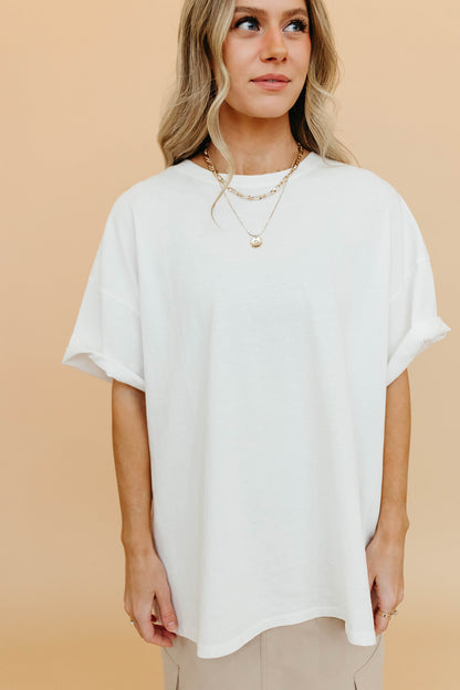 THE EVERYDAY TEE IN OFF WHITE