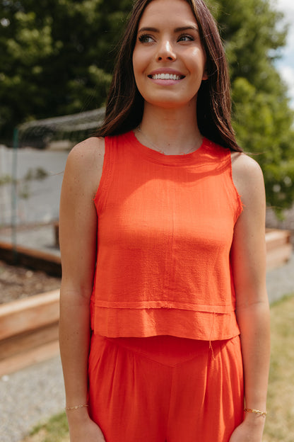 THE RAELYNN WOVEN LINEN SET