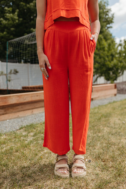 THE RAELYNN WOVEN LINEN SET