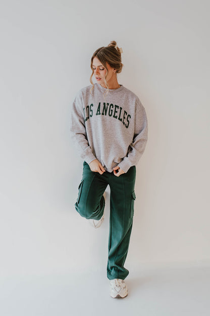 THE CARTER CARGO SWEATPANTS IN GREEN