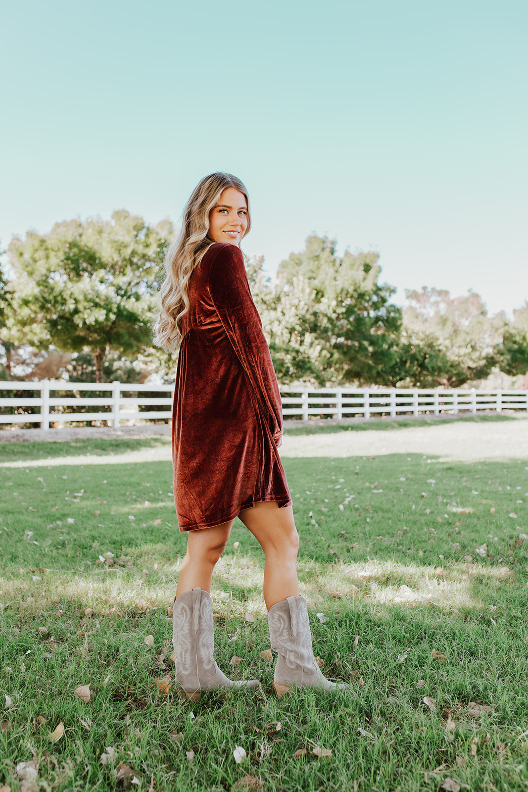 Tall clearance velvet dress