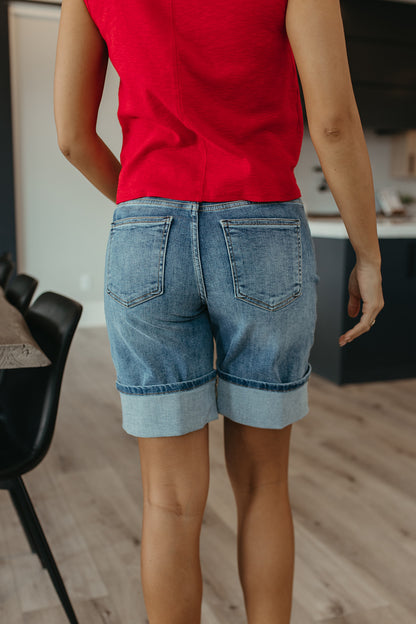 THE CUBBY HIGH RISE CUFFED SHORTS