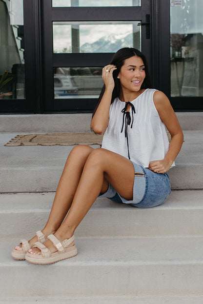 THE TINSLEY TIE TANK TOP