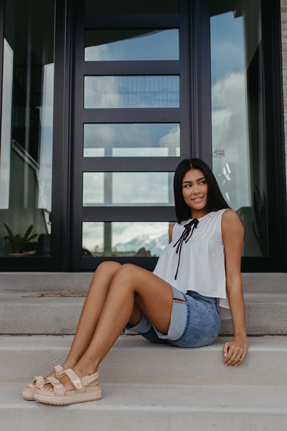 THE TINSLEY TIE TANK TOP