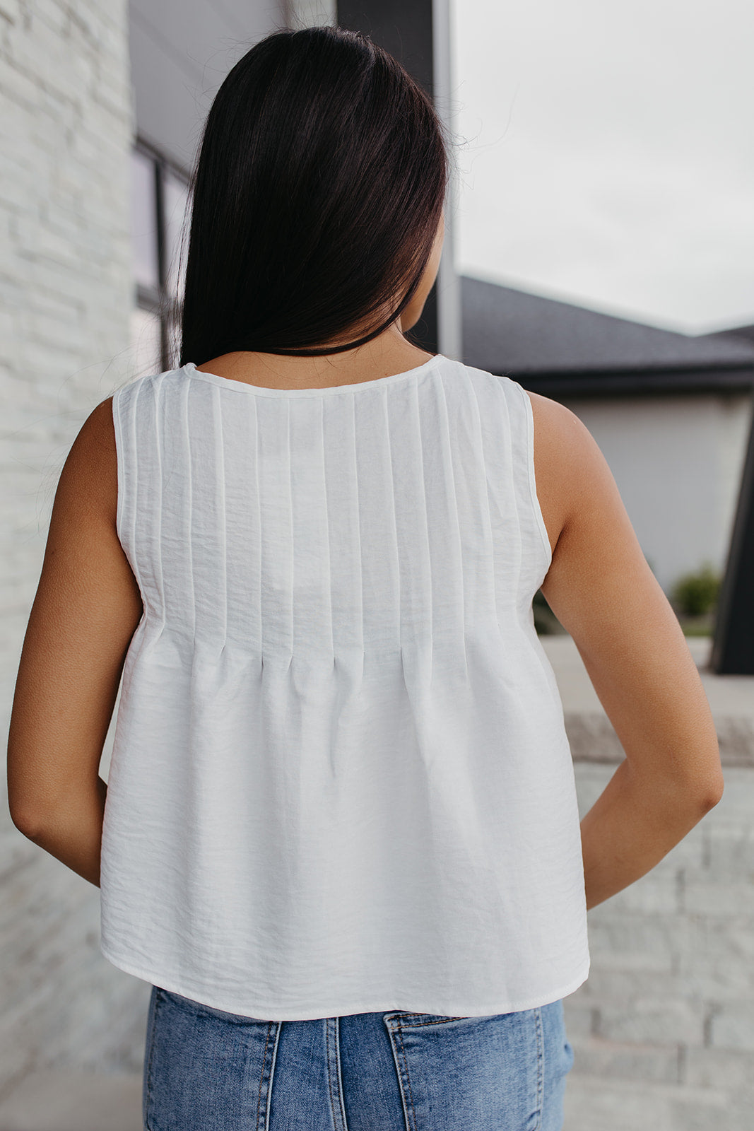 THE TINSLEY TIE TANK TOP
