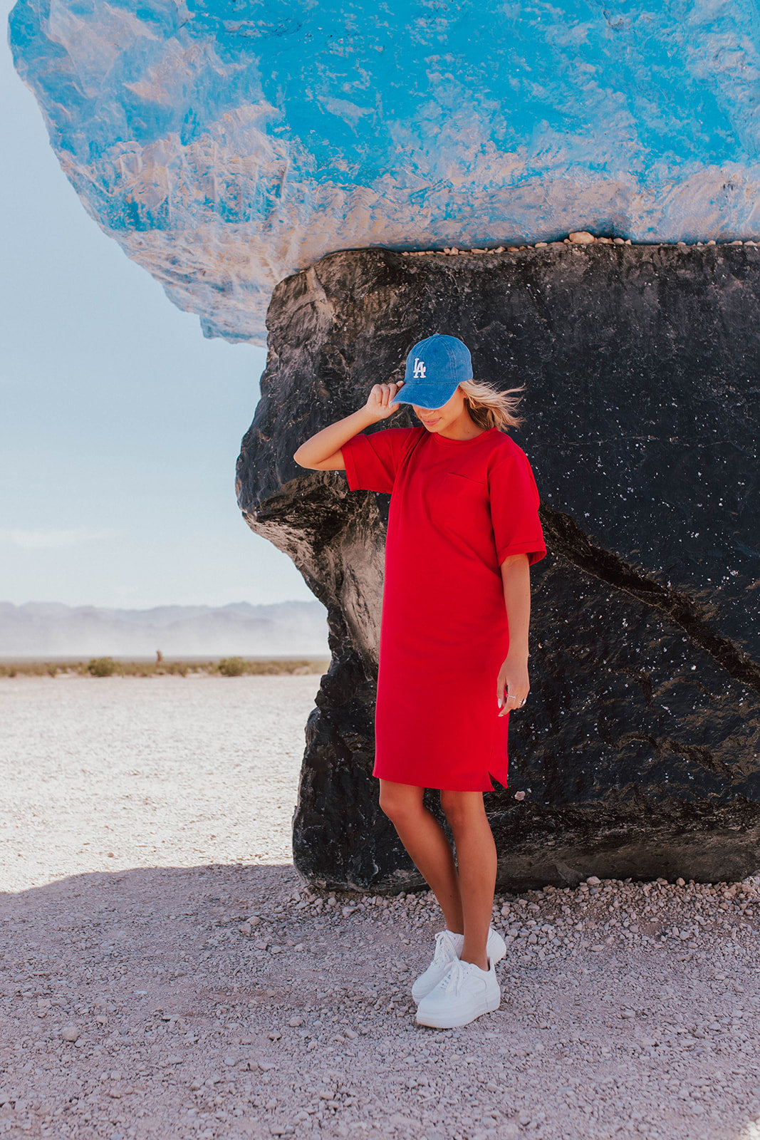 Red t shirt dresses on sale