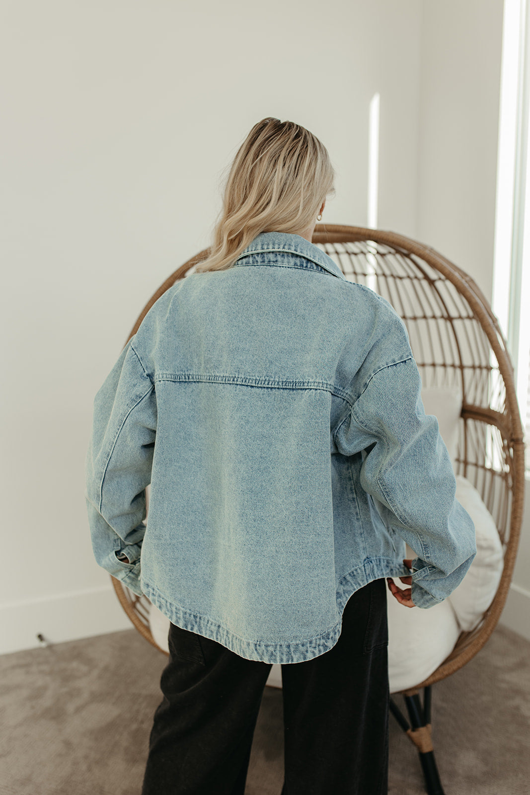 THE LENNOX JEAN JACKET IN LIGHT