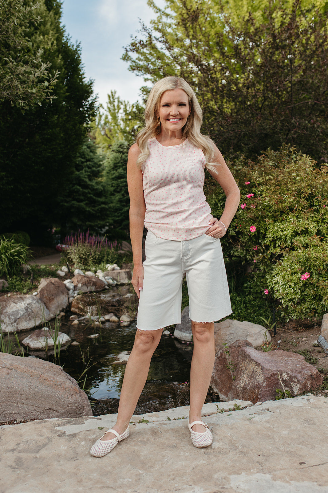 THE LOTTIE FLORAL TANK