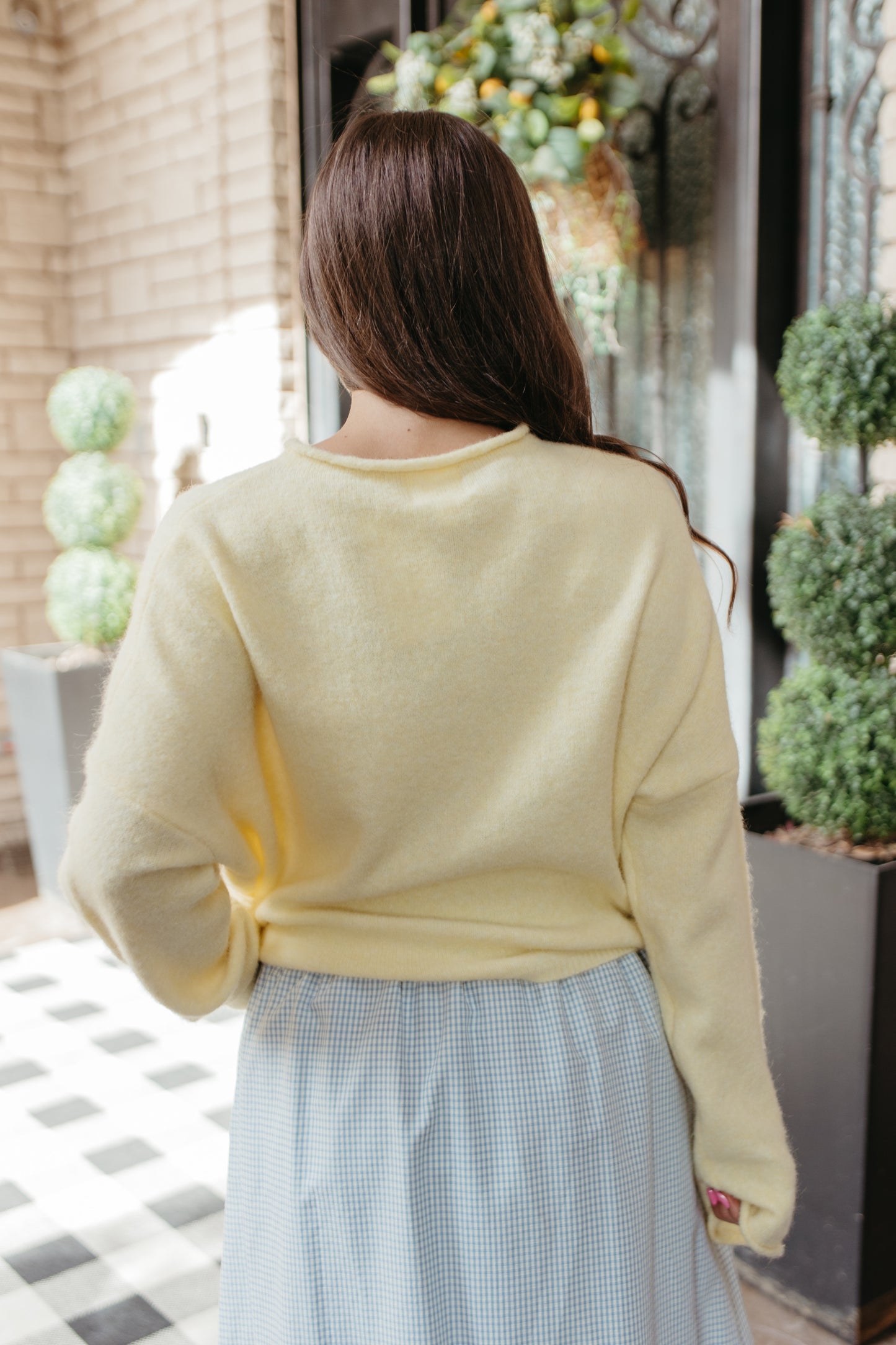 THE CAMPBELL CARDIGAN IN BUTTER