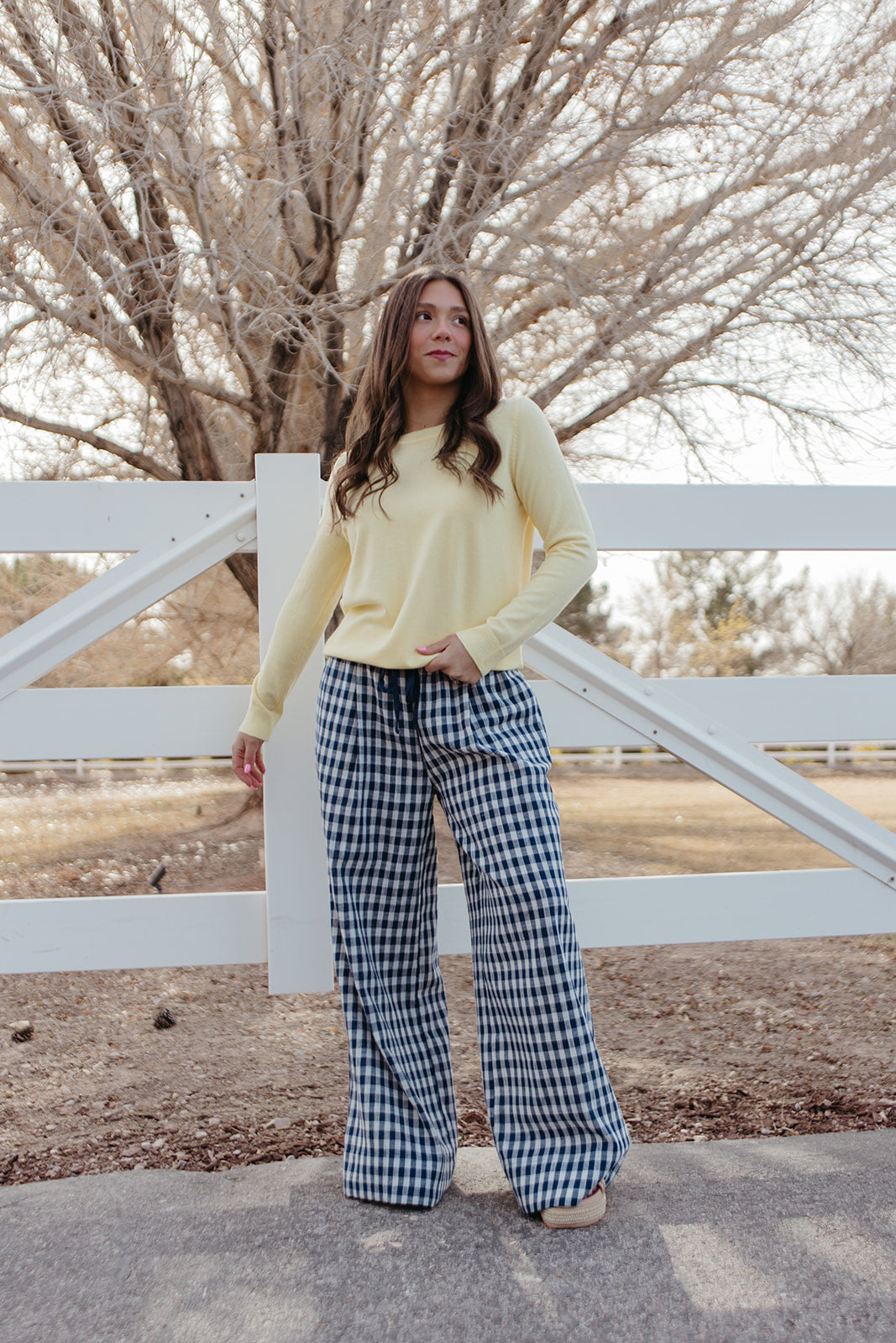 THE ROSALIE SOFT KNIT PULLOVER IN YELLOW