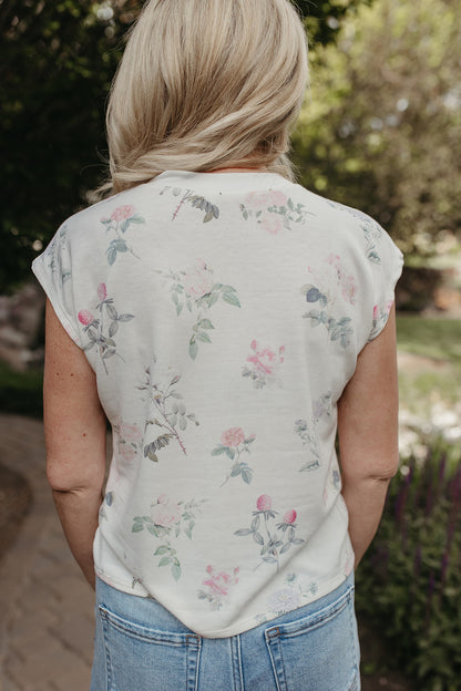 THE CORALINE FLORAL TOP