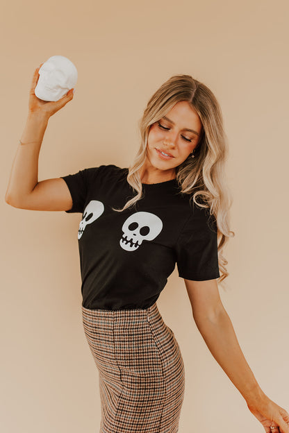Cute skeleton black halloween outfits | PINK DESERT