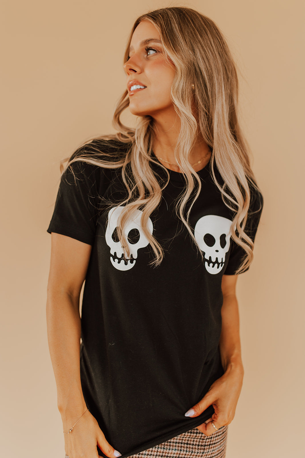 Cute skeleton black halloween outfits | PINK DESERT