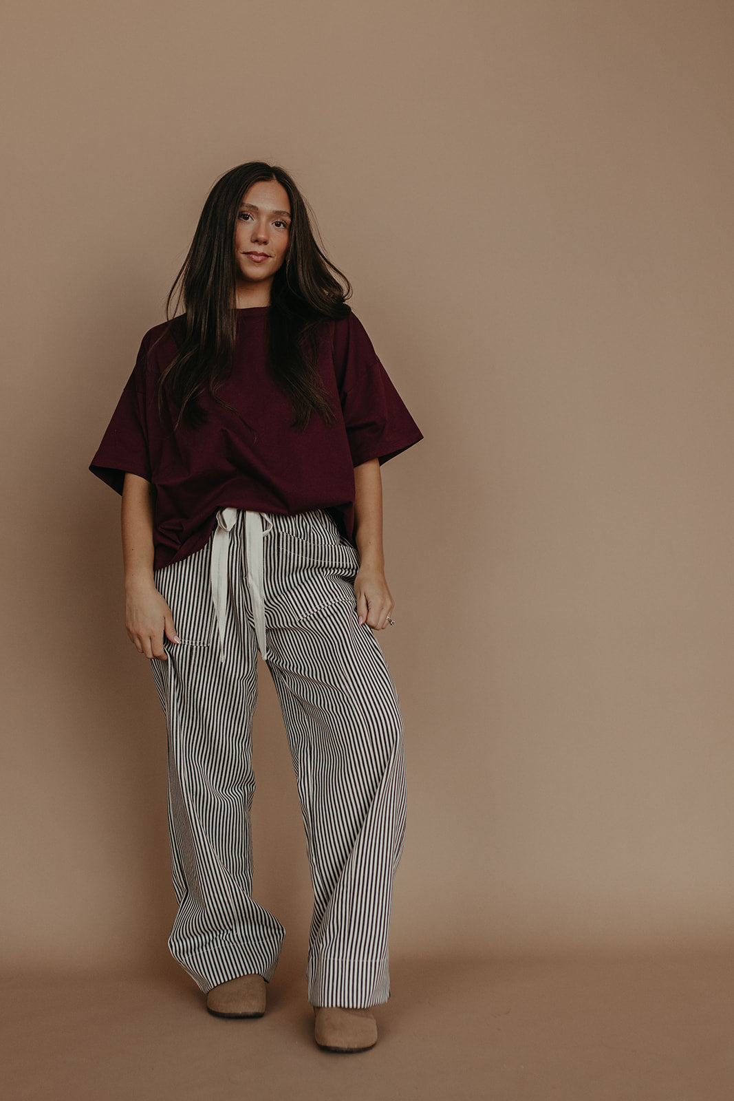 THE TASON DRAWSTRING JEANS IN BLACK