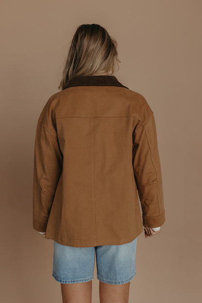 THE KOVEN BARN JACKET IN BROWN