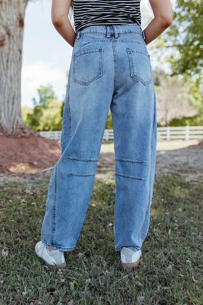 THE BAYSIA BARREL JEANS