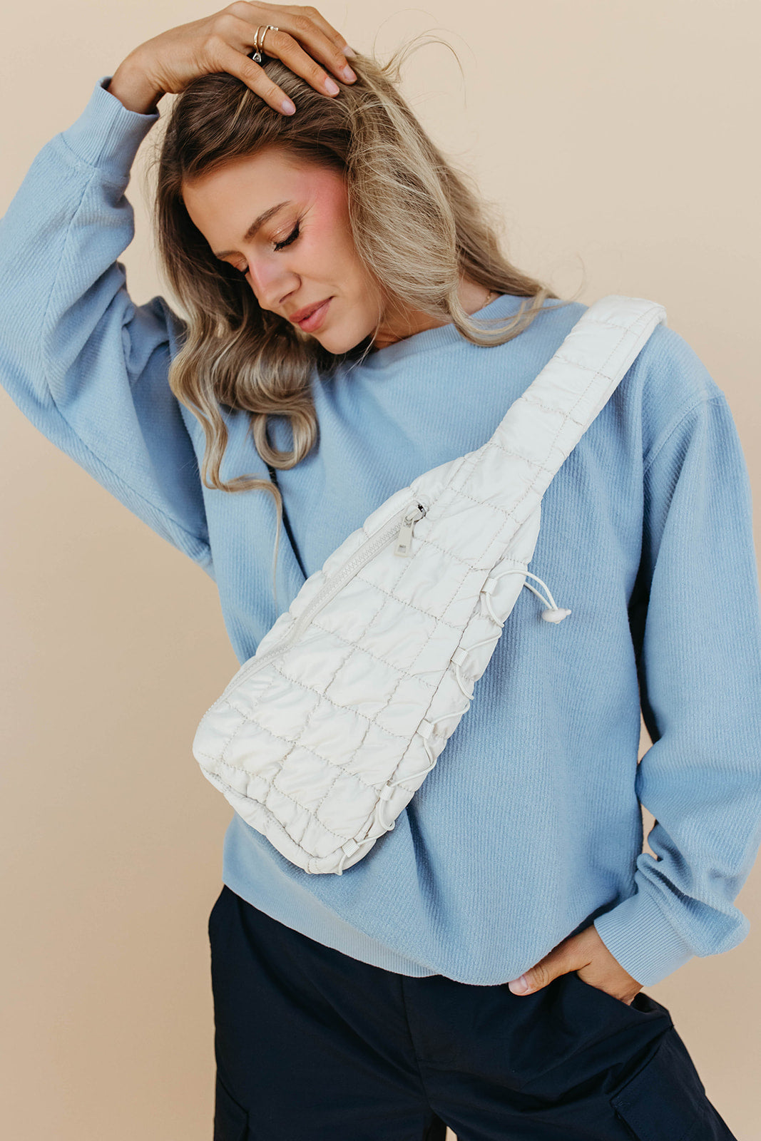 AHDORNED | Emma Quilted Puffer Sling Bag - Charlotte's Web Monogramming &  Gifts