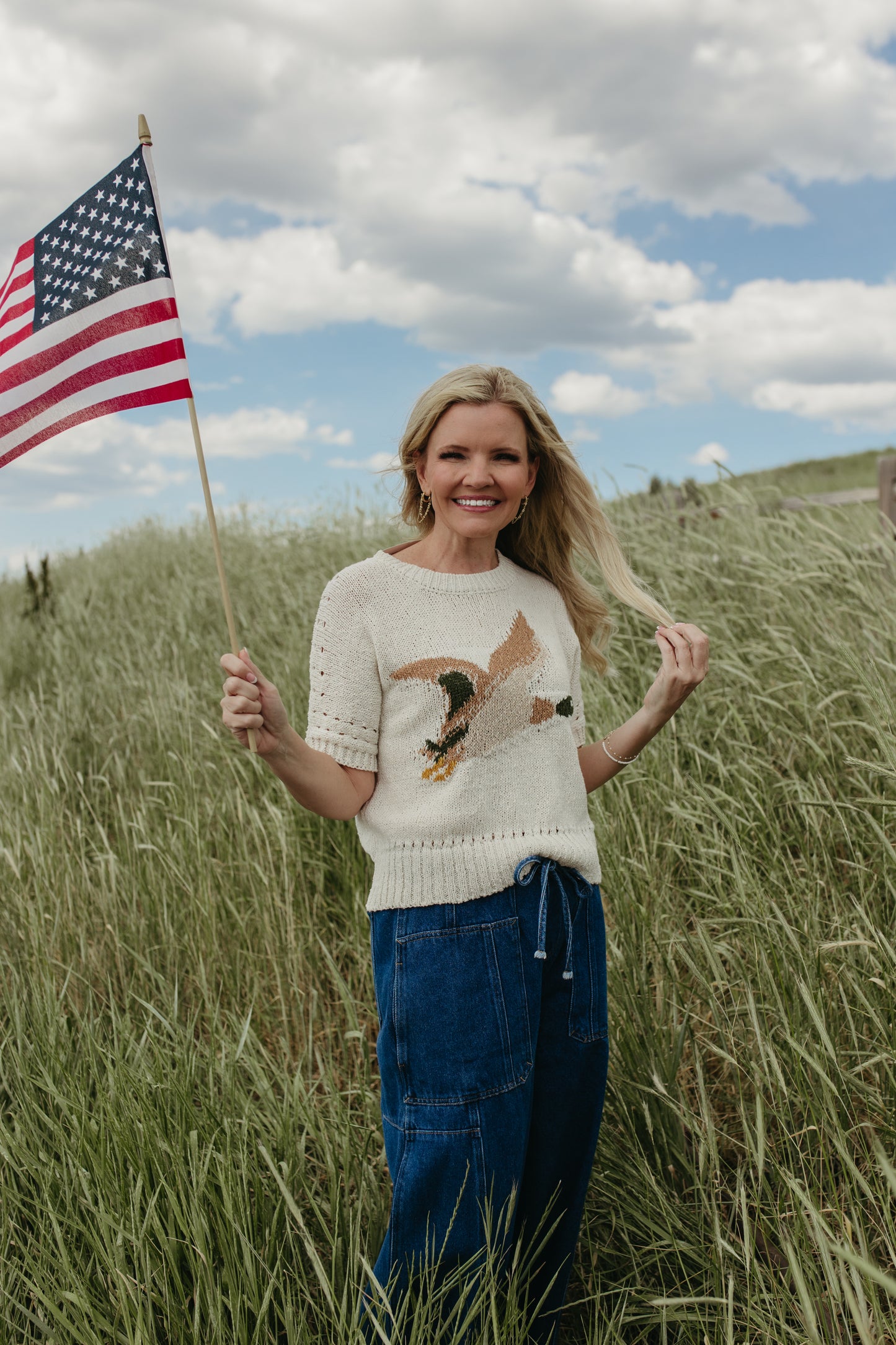 THE STELLA FLYING DUCK SWEATER TOP