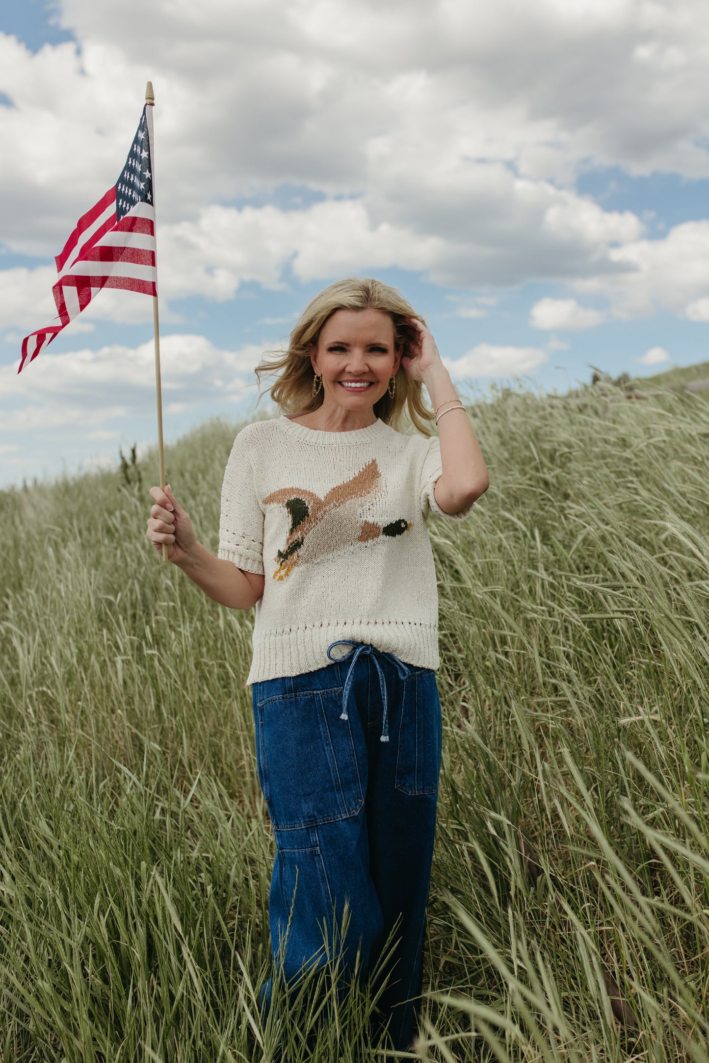 THE STELLA FLYING DUCK SWEATER TOP