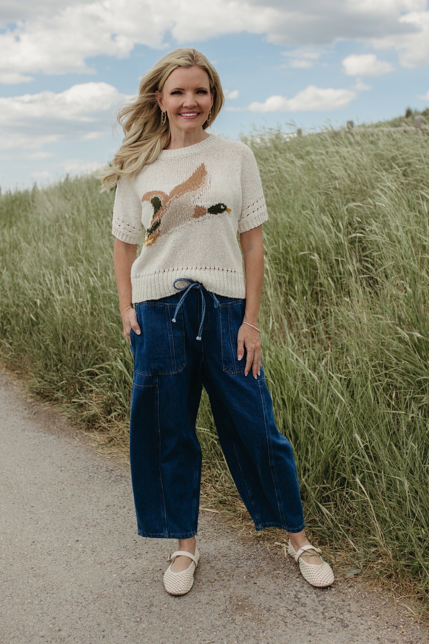 THE STELLA FLYING DUCK SWEATER TOP