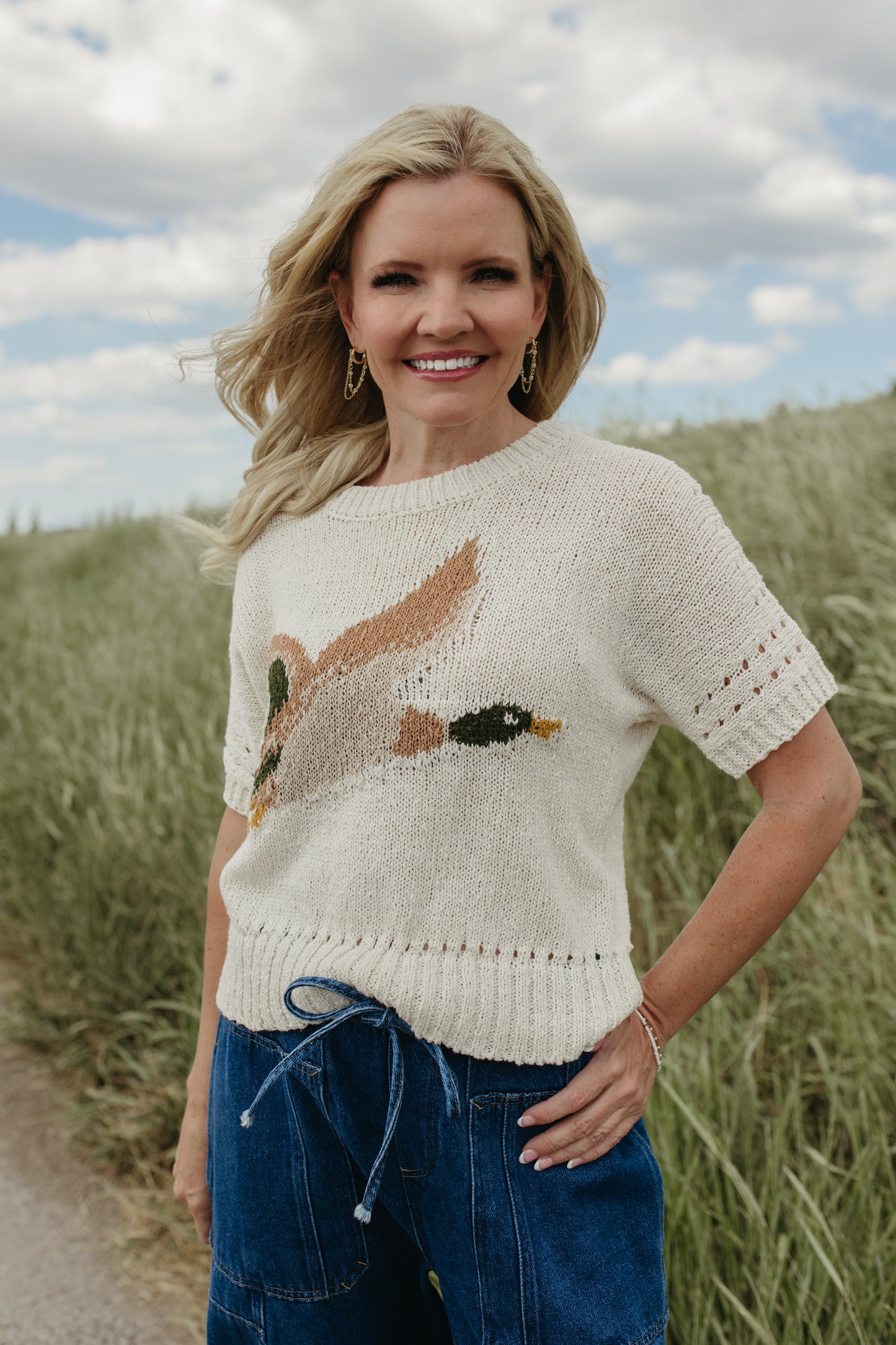 THE STELLA FLYING DUCK SWEATER TOP