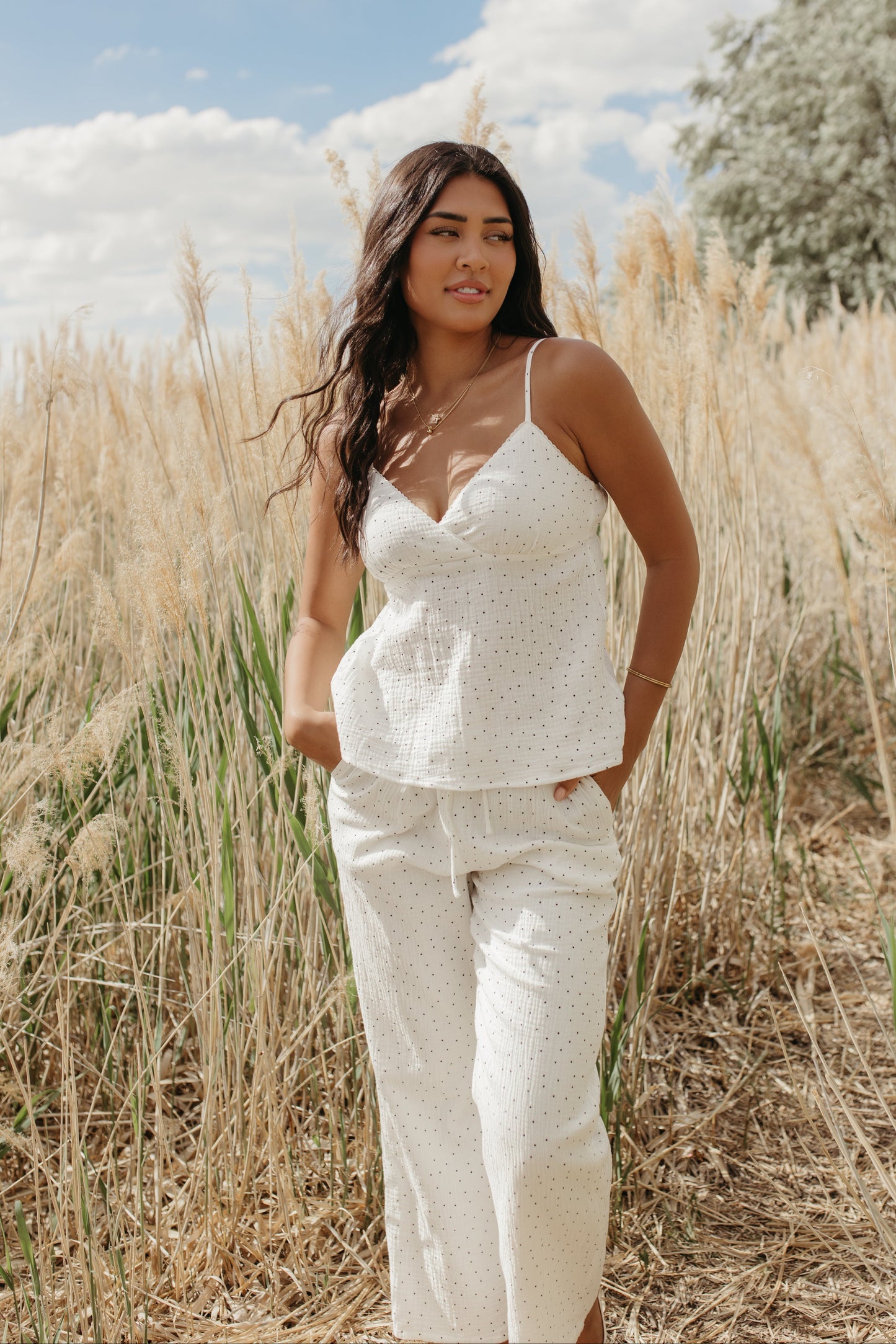 THE ZINNIA DOTTED SET