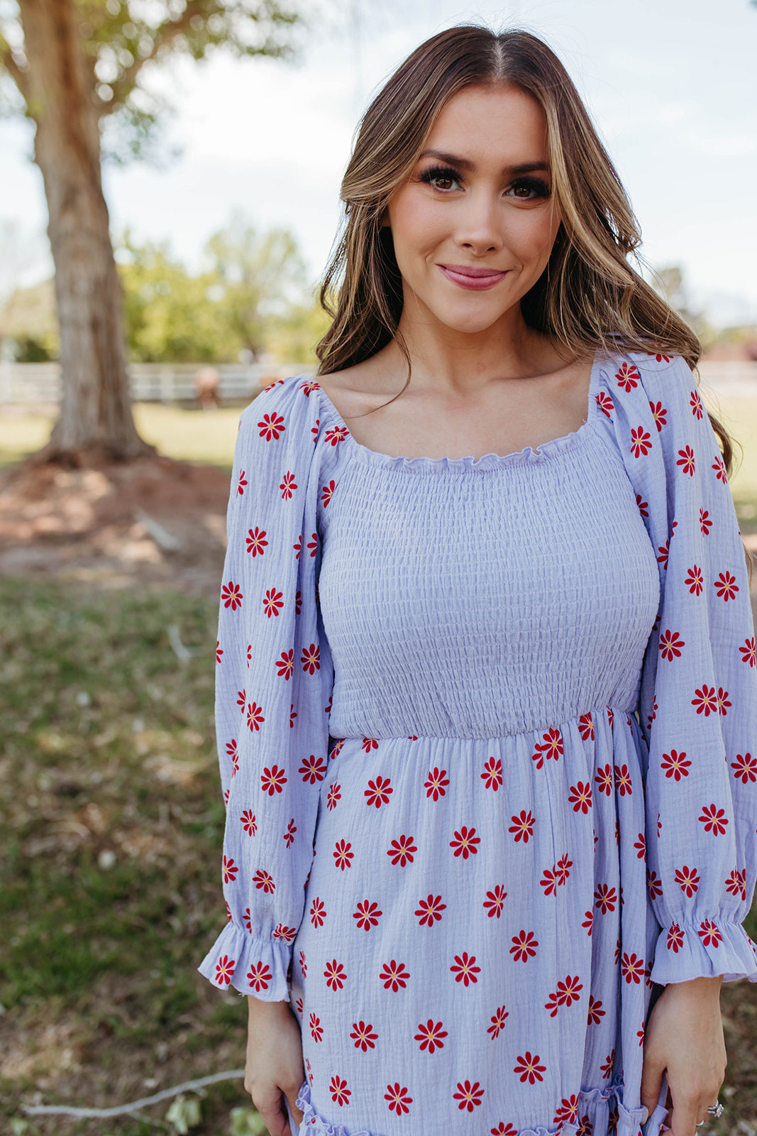 Ooh Fashion The Daisy Mae Maxi Dress in Lavender X Large