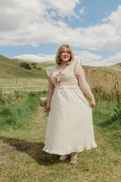 THE WRENLEIGH FLORAL SMOCKED DRESS