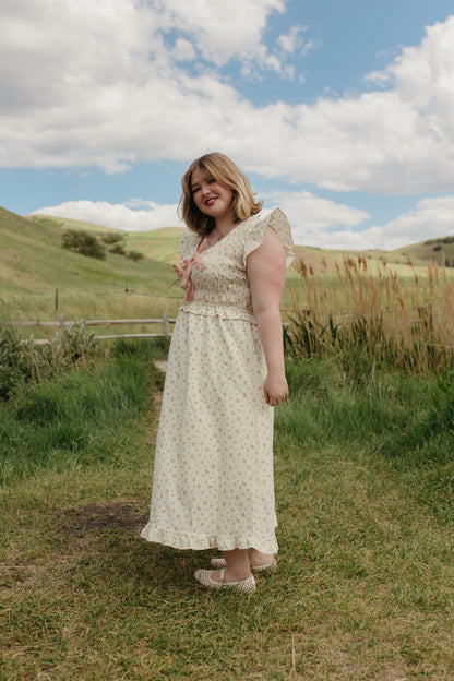 THE WRENLEIGH FLORAL SMOCKED DRESS