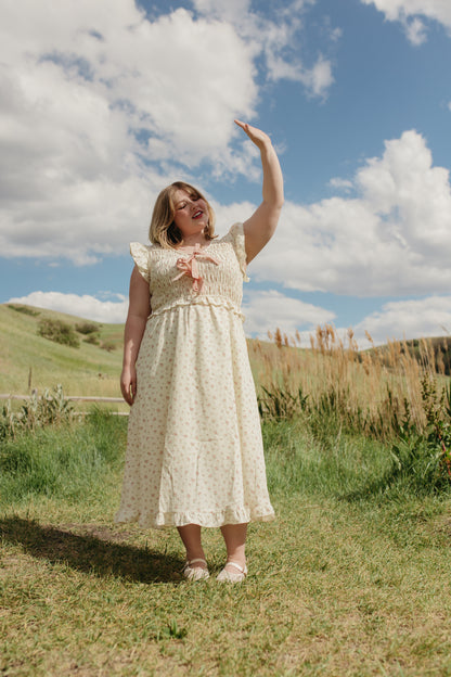 THE WRENLEIGH FLORAL SMOCKED DRESS