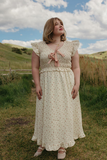 THE WRENLEIGH FLORAL SMOCKED DRESS