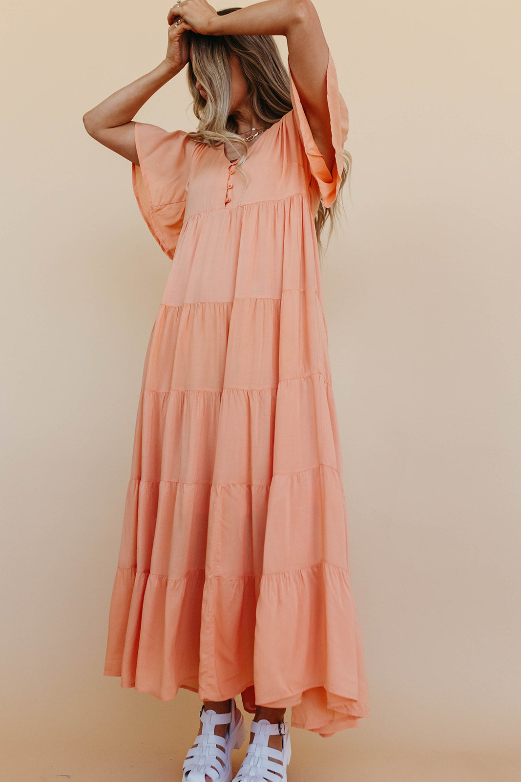 April Tiered Dress