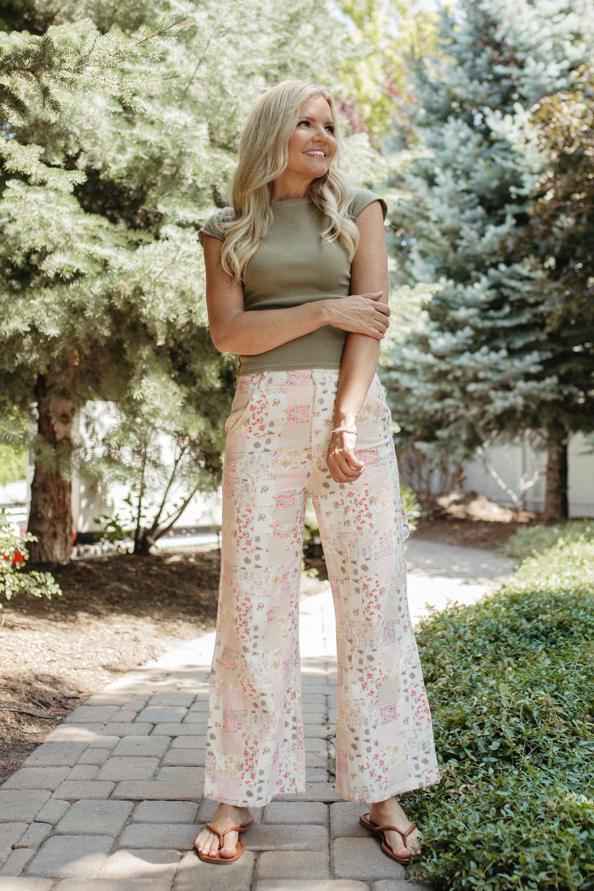 THE GWEN PATCHWORK PANTS