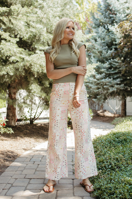 THE GWEN PATCHWORK PANTS