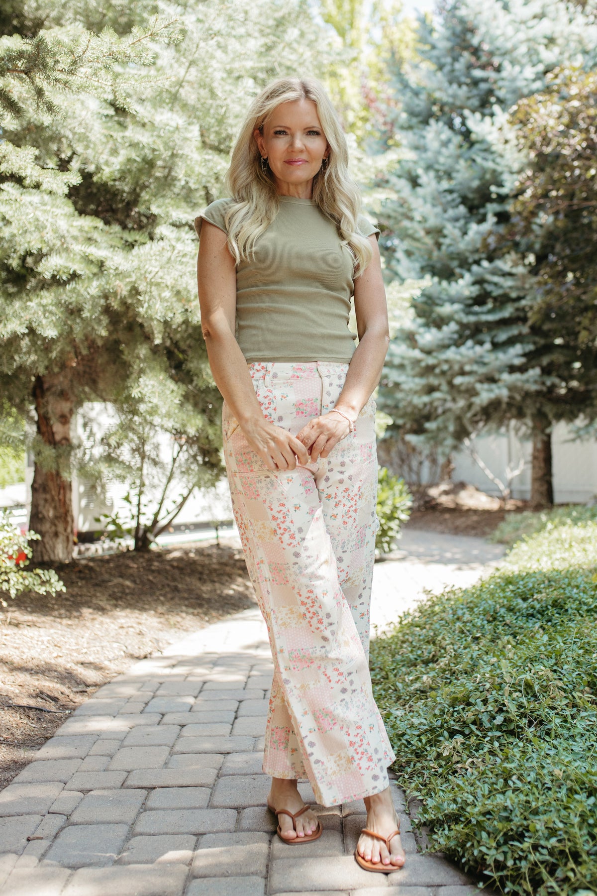 THE GWEN PATCHWORK PANTS