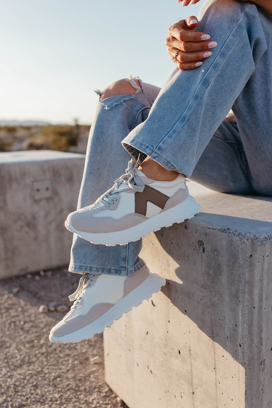 THE GRAYSON SNEAKERS IN NEUTRAL