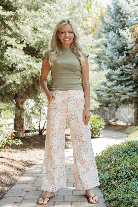 THE GWEN PATCHWORK PANTS
