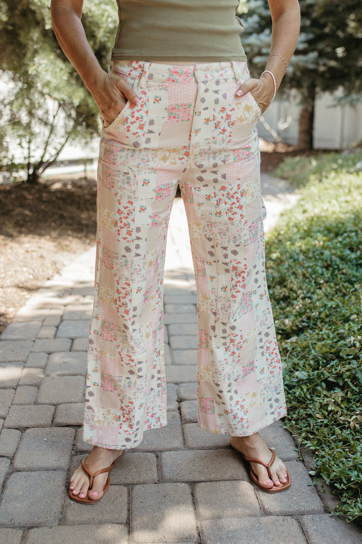 THE GWEN PATCHWORK PANTS