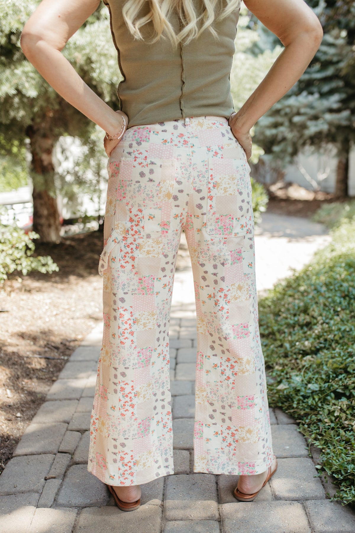THE GWEN PATCHWORK PANTS