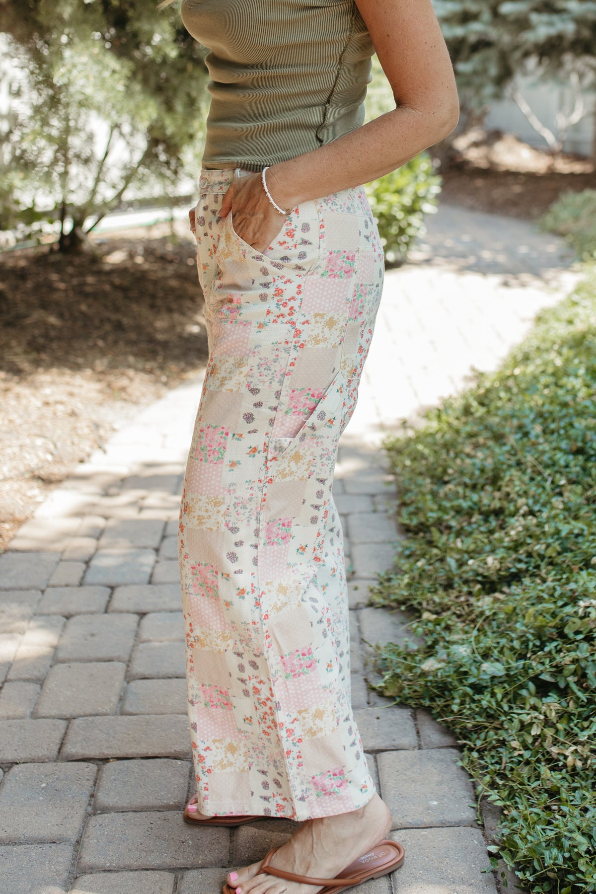 THE GWEN PATCHWORK PANTS