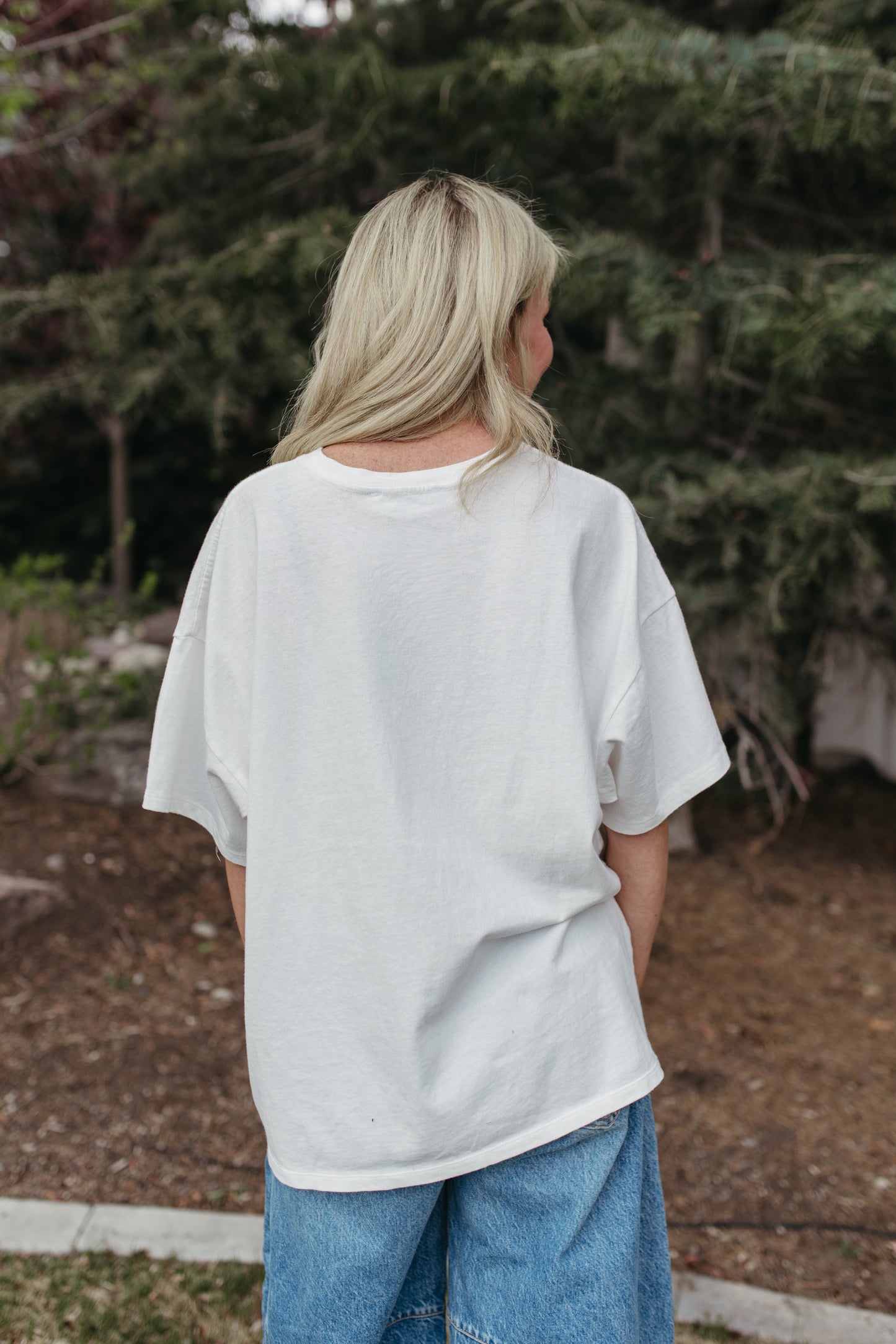 THE JOURNI OVERSIZED SHORT SLEEVE SHIRT IN OFF WHITE