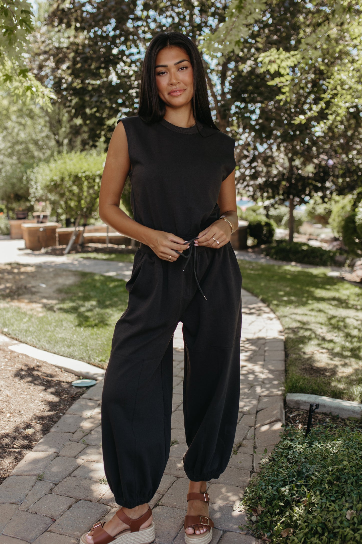 THE ESMA BLACK JUMPSUIT