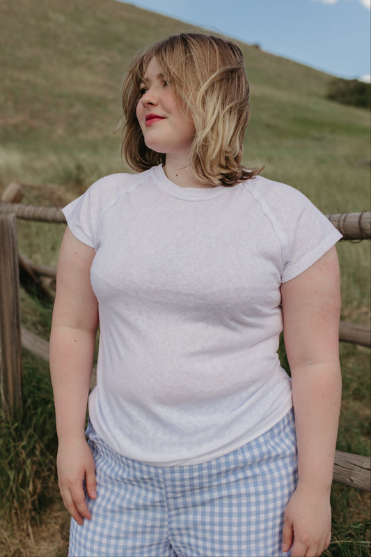 THE BLANCHE WHITE T-SHIRT