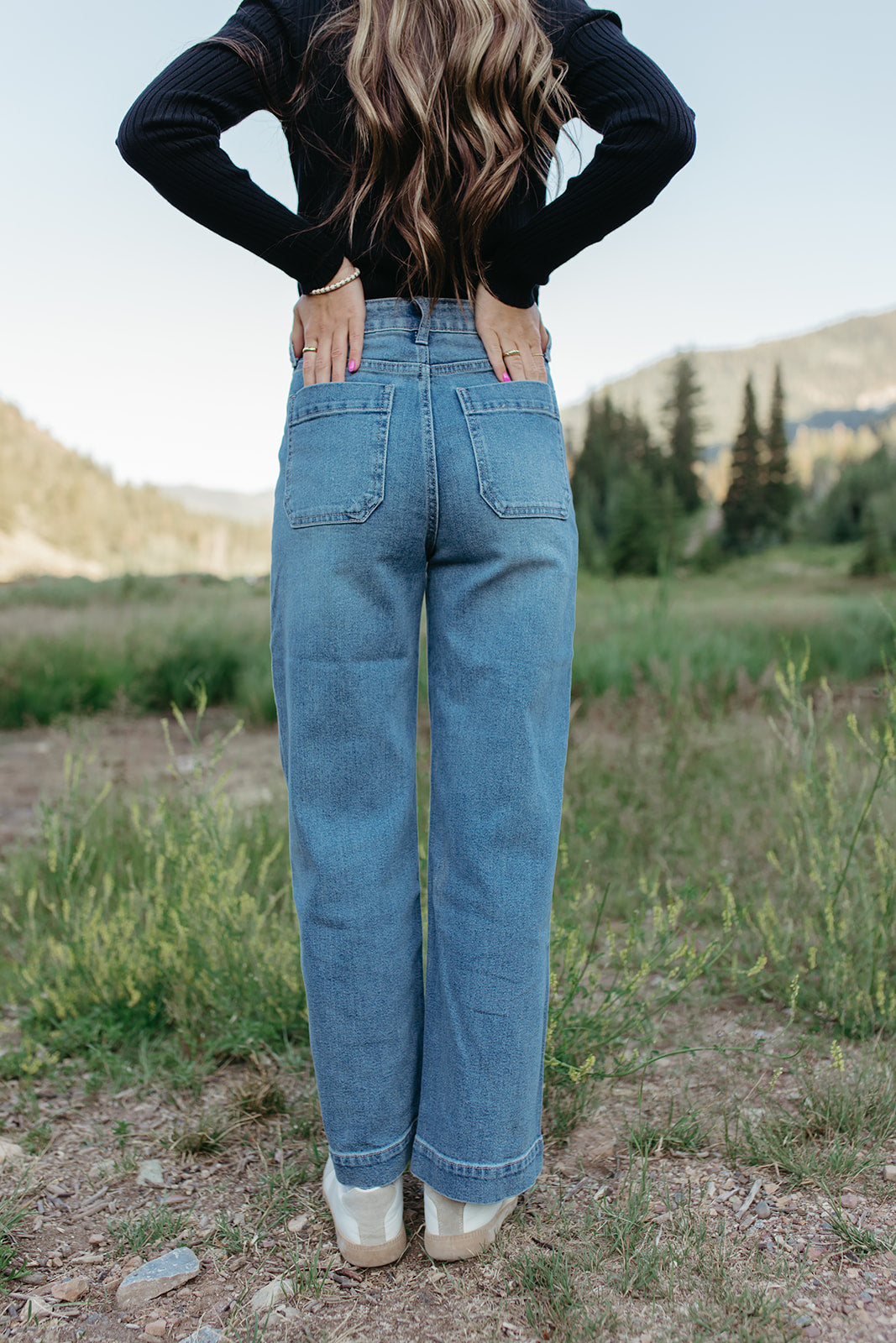 Denim utility pants hotsell