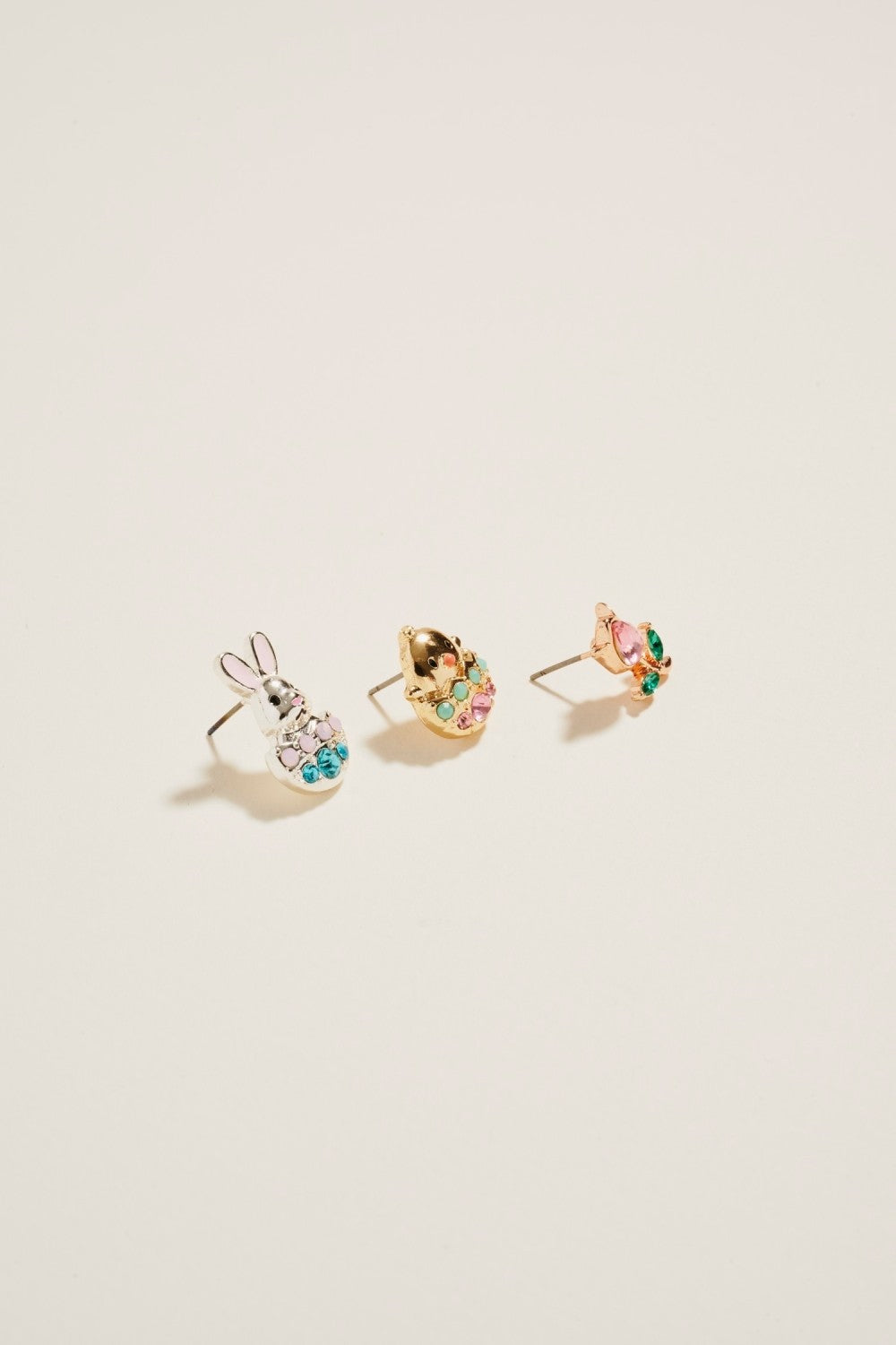 THE SPRING AND EASTER EARRING SET IN GOLD