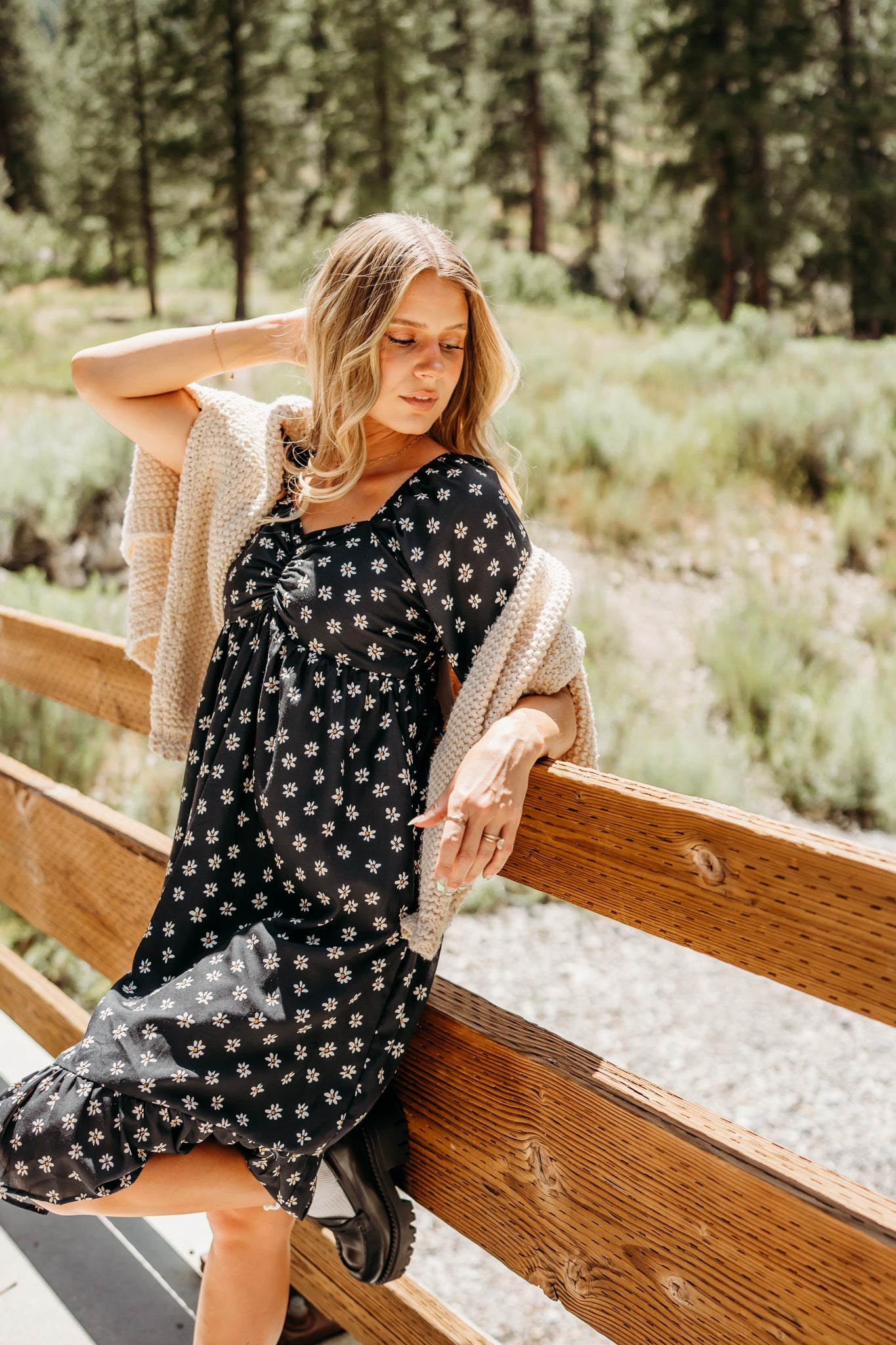Desert daisy pinafore 2025